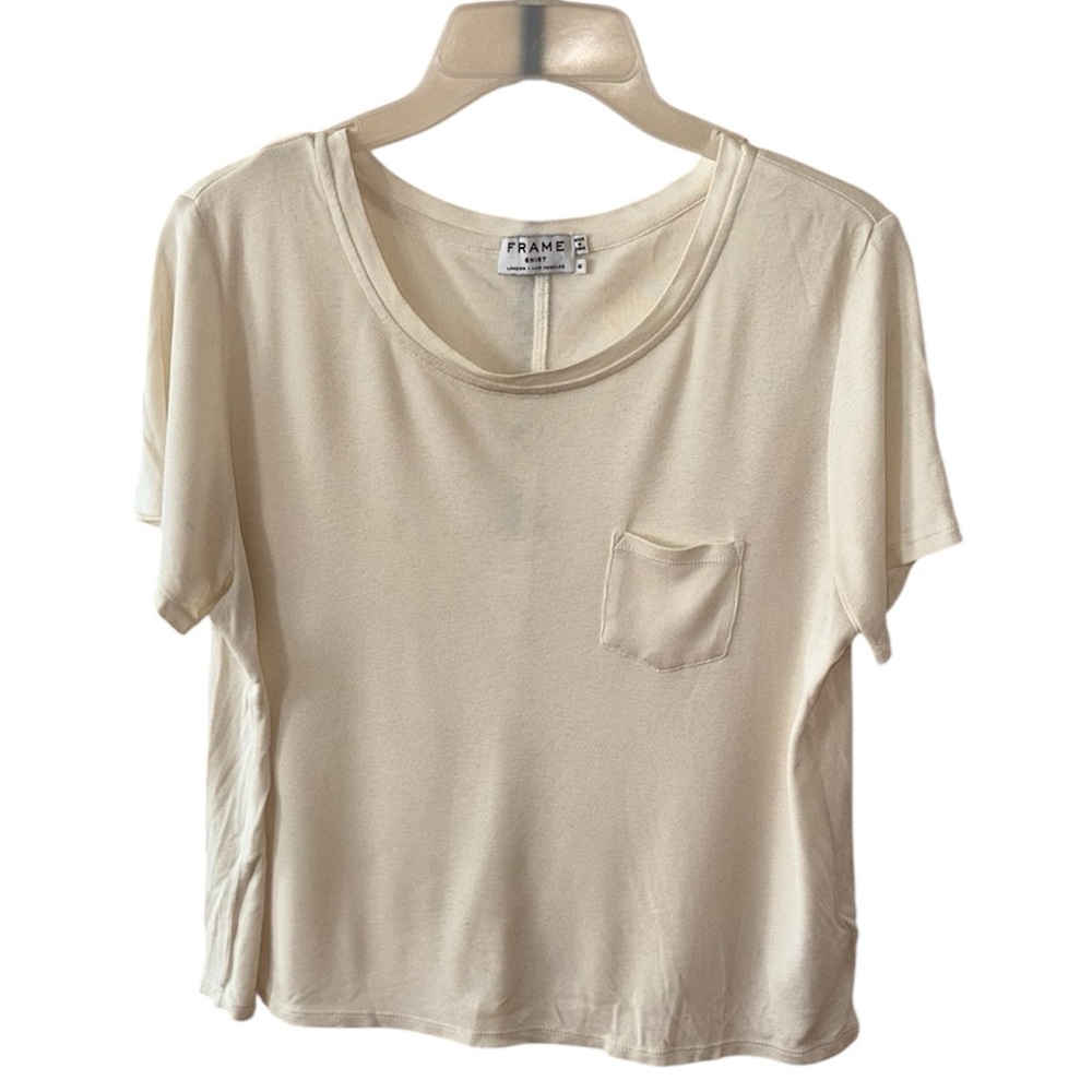 Frame Cream Pocket Tee